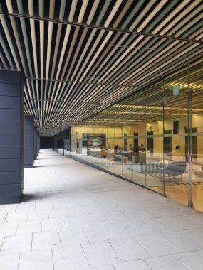 Modern açık hava ofis binası