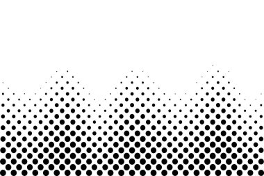 Halftone background vector pattern retro. technology black clipart