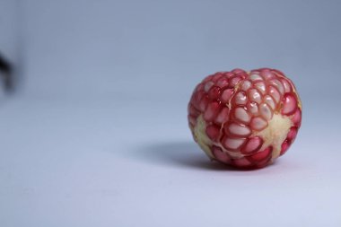 punica granatum nar makro fotoğraf