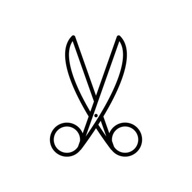 scissors outline vector icon scissors stock vector icon for web, mobile app and ui design