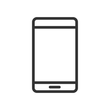 Telefon hattı vektör simgesi beyaz arkaplanda izole edildi. Web, mobil ve ui desenli telefon hattı simgesi.