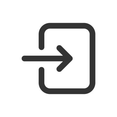 Girdi kabartma vektör simgesi izole edildi. Web, mobil uygulama ve ui tasarımı için girdi stok vektörü simgesi