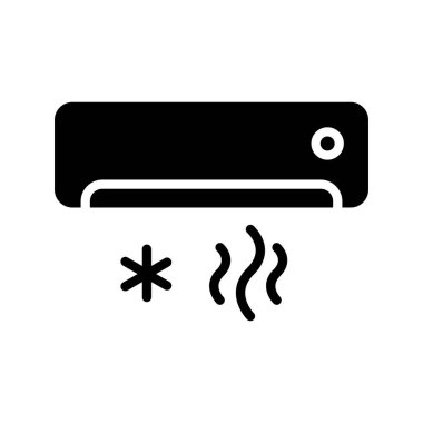 Klima kabartma vektör simgesi beyaz arkaplanda izole edildi. Web, mobil ve ui tasarımı için klima kabartma vektör simgesi