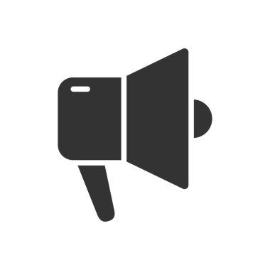 Hoparlör kabartma vektör simgesi beyaz arkaplanda izole edildi. Web, mobil ve ui tasarımı için hoparlör vektör simgesi