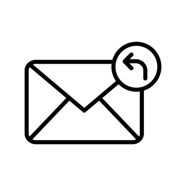 İleti ana hatları vektör simgesi beyaz arkaplanda izole edildi. Web, mobil ve ui tasarımı için ileti çizgisi vektör simgesi