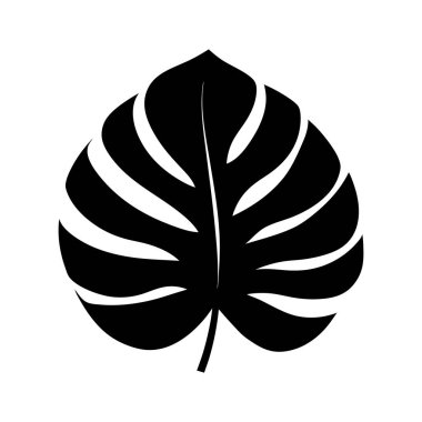 Palm Leaf Siluet Çizimi