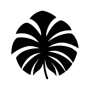 Palm Leaf Siluet Çizimi