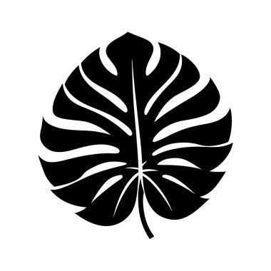 Palm Leaf Siluet Çizimi