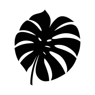 Palm Leaf Siluet Çizimi