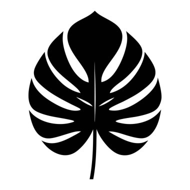 Palm Leaf Siluet Çizimi