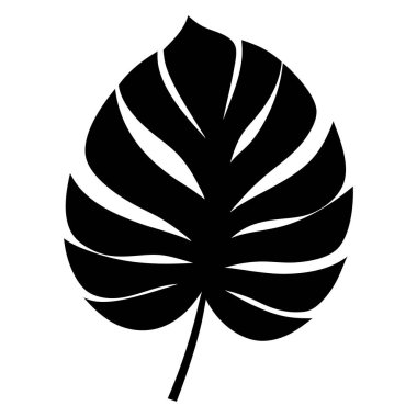 Palm Leaf Siluet Çizimi