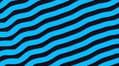 mavi renkli dalga çizgilerinin hareketli grafiksel arkaplan canlandırması