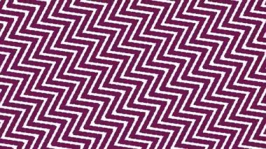 Koyu bir geometrik tasarım yaratan, kestane rengi ve beyaz renklerle kusursuz bir zikzak deseni.