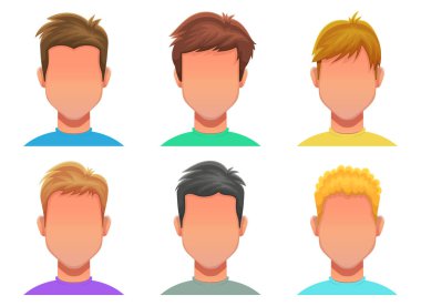 Beyaz arkaplanda izole edilmiş insan yüzü vektör tasarımı çizimi