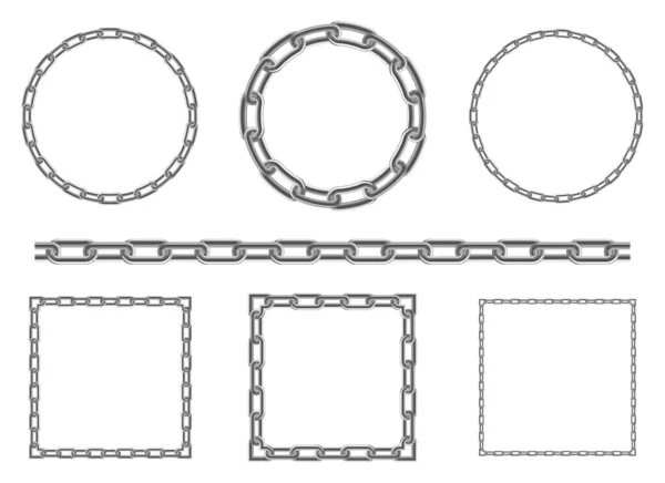 Chain Vector Design Illustration Isolated White Background — Stock Vector