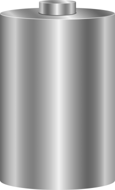 Bu görüntü, endüstriyel tasarım veya faydayı gösteren pürüzsüz, metalik bir bitişe sahip silindirik bir nesne içerir. Basit şekil işlevselliğini vurgular..