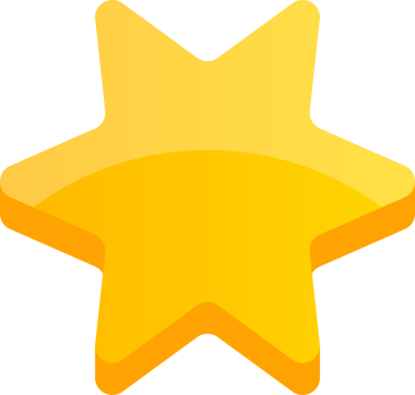 Bu parıltılı, üç boyutlu yıldız başarıyı, mükemmelliği ve pozitifliği temsil ediyor. Altın rengi değeri ve kutlamaları gösteriyor, tanınmak ya da tasarlanmak için mükemmel..