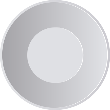 Görüntü, eş merkezli daireleri gri tonda, aydınlıktan karanlığa doğru gösteriyor. Tasarım derinlik hissi yaratıyor ve çeşitli uygulamalar yaratmış olabilir..