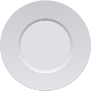 Yakın çekim bir stüdyo resmi sunar el değmemiş, boş, yuvarlak, seramik bir tabak. Pürüzsüz, temiz yüzeyi ışığı yansıtıyor, basitliği ve aşçılık potansiyelini vurguluyor..