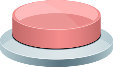 Pembe, yükseltilmiş bir disk, üç boyutlu bir perspektiften bakıldığında gri tabanlı yuvarlak bir platformun üzerinde yer alır. Basitlik geometrik tasarımını vurgular..