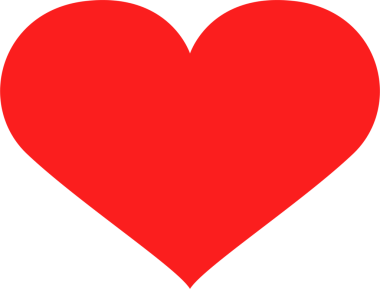 Bu resim, koyu siyah bir arkaplan karşısında kırmızı ile doldurulmuş klasik bir kalp şeklini tasvir ediyor. Tasarım basit, sembolik ve temiz. Sevgi ve sevgiyi simgeler..