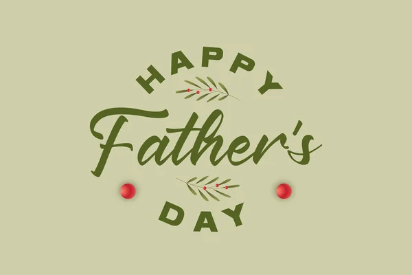 Feliz Día Del Padre Feliz Día Del Padre Apreciación Vector — Archivo Imágenes Vectoriales