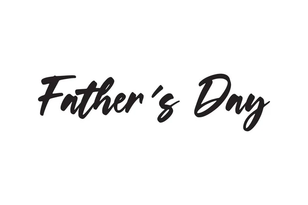 Feliz Día Del Padre Feliz Día Del Padre Apreciación Vector — Archivo Imágenes Vectoriales