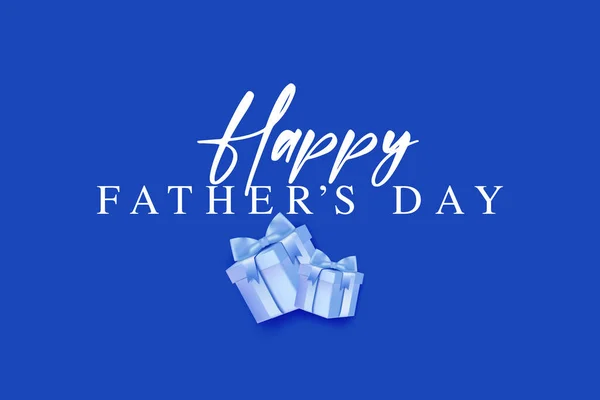 Gelukkige Vaderdag Gelukkige Vaderdag Waardering Vector Tekst Vaderdag Achtergrond Vaderdag — Stockvector