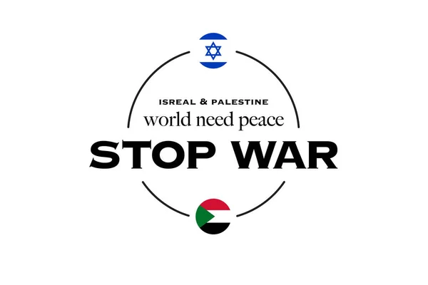 Lasst Uns Für Palästina Vektor Illustration Hintergrund Beten Free Palestine — Stockvektor