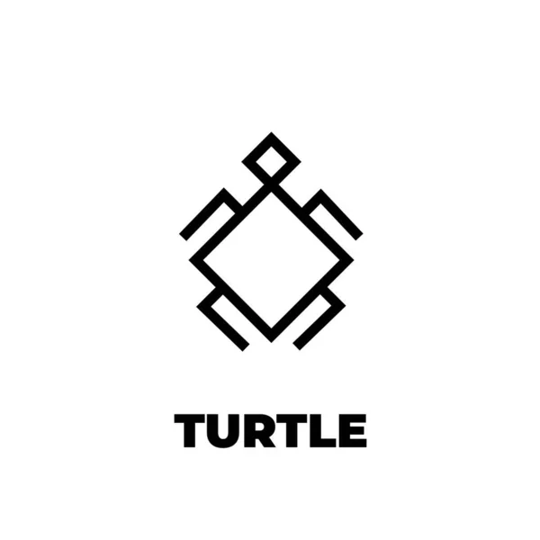Векторный Файл Логотипа Trutle Белом Фоне — стоковый вектор