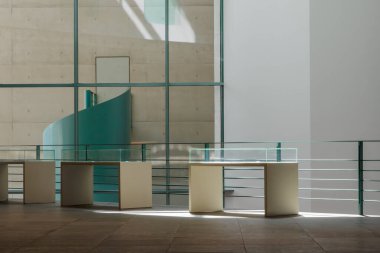 Bonn. Kuzey Ren-Vestfalya. Almanya. 07.07.2024. Kunstmuseum Bonn 'un iç kısımları..