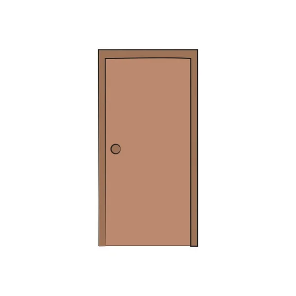 124ncü duvarı olan kapı, 124ncü modern kolu olan tek kapı, ahşap kapı.