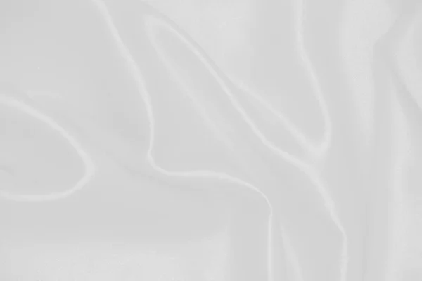 Yumuşak Dalgalı Soyut Beyaz Kumaş Arkaplanı — Stok fotoğraf