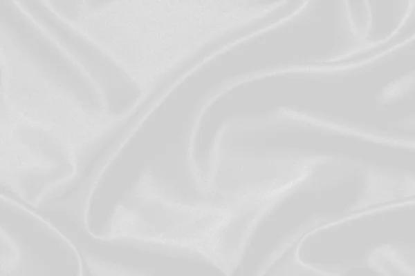 Білий Хвилястий Одяг Фон Текстура Тканини — стокове фото