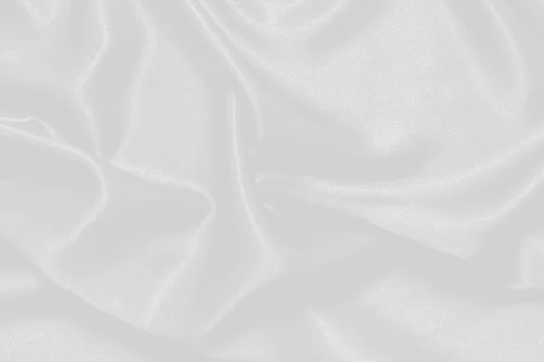 Weiße Wellige Kleidung Hintergrund Gewebestruktur — Stockfoto