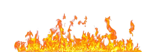 Flamme Isolée Sur Fond Blanc Images De Stock Libres De Droits