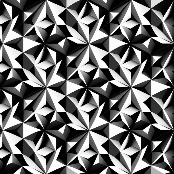 White and black geometric pattern background