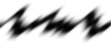 Tek renkli baskı raster. Noktalı illüstrasyon. Soyut vektör yarım ton arka plan. Vektör illüstrasyon. Noktasiyah ve beyaz doku