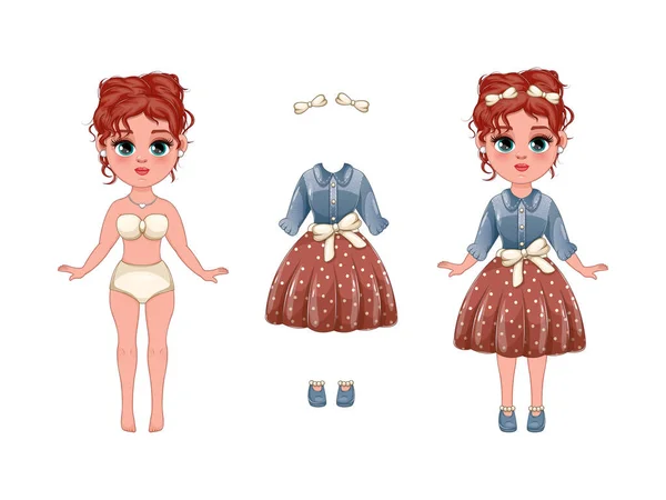 Moda zevki. Şık Elbiseli ve Moda Ayakkabılı Kız