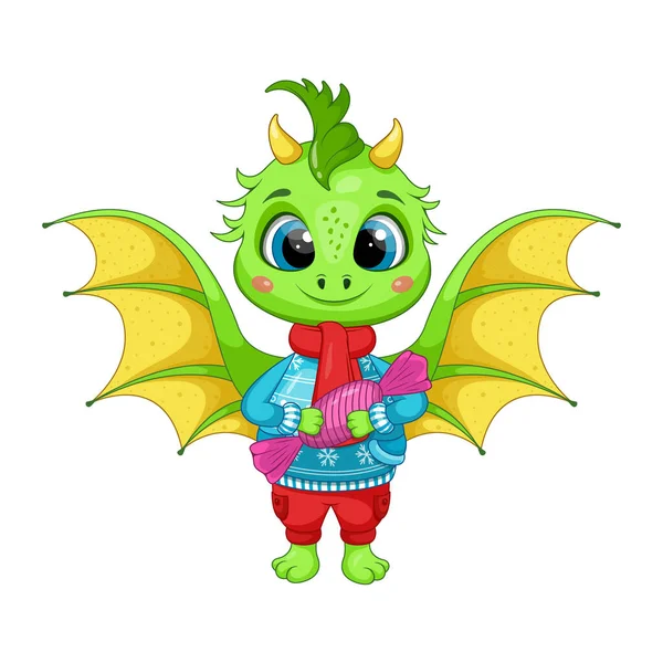 Noel çizgi filmi Şekerli Yeşil Ejder