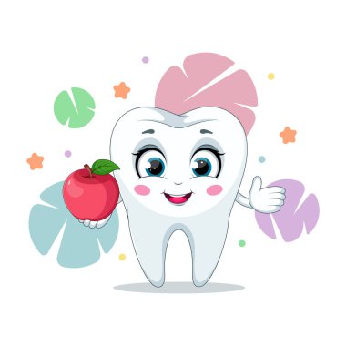 Kart. Elmalı diş. Tazelik ve Sağlık