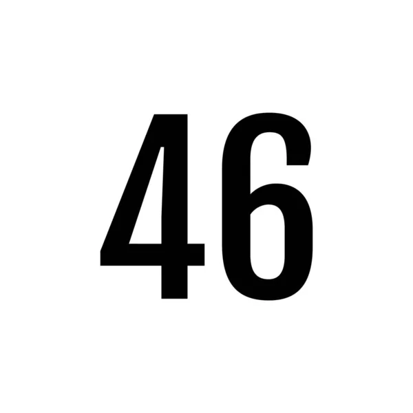 46番ベクトル設計テンプレート — ストックベクタ