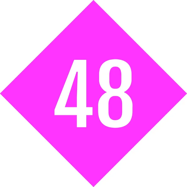Logo Numéro Illustration Vectorielle — Image vectorielle