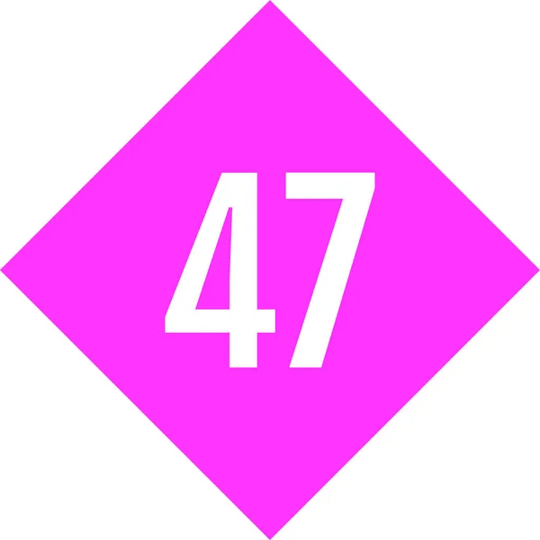 47番ベクトル設計テンプレート — ストックベクタ