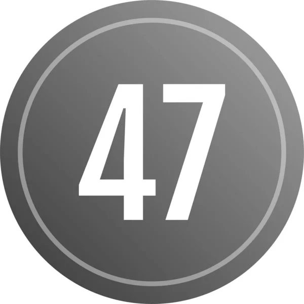 47番ベクトル設計テンプレート — ストックベクタ