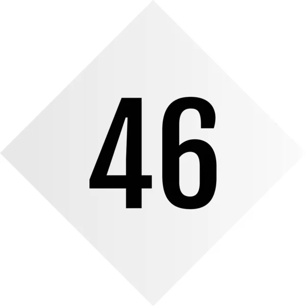 46号标志图标网页设计图解 — 图库矢量图片