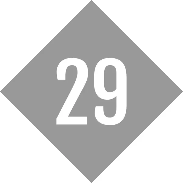 第29号图标矢量插图 — 图库矢量图片