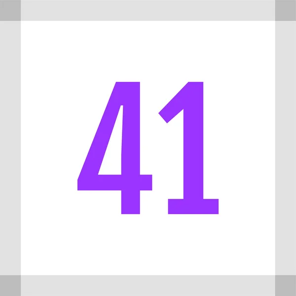 Número Logotipo Ícone Web Design Ilustração —  Vetores de Stock