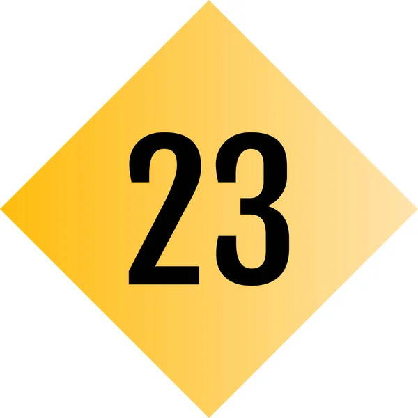 Número Logotipo Ícone Design Modelo Elementos — Vetor de Stock