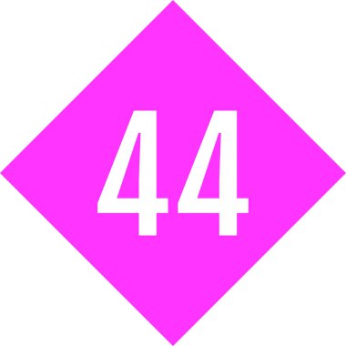 44 numaralı simge, web basit illüstrasyon